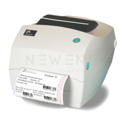 Fotografia impressora térmica zebra GC 42OT Stericontrol.
