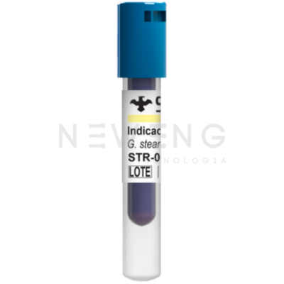 Fotografia indicador biológico de 20 minutos para vapor Stericontrol.
