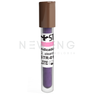 Fotografia indicador biológico de 5h para vapor Stericontrol.