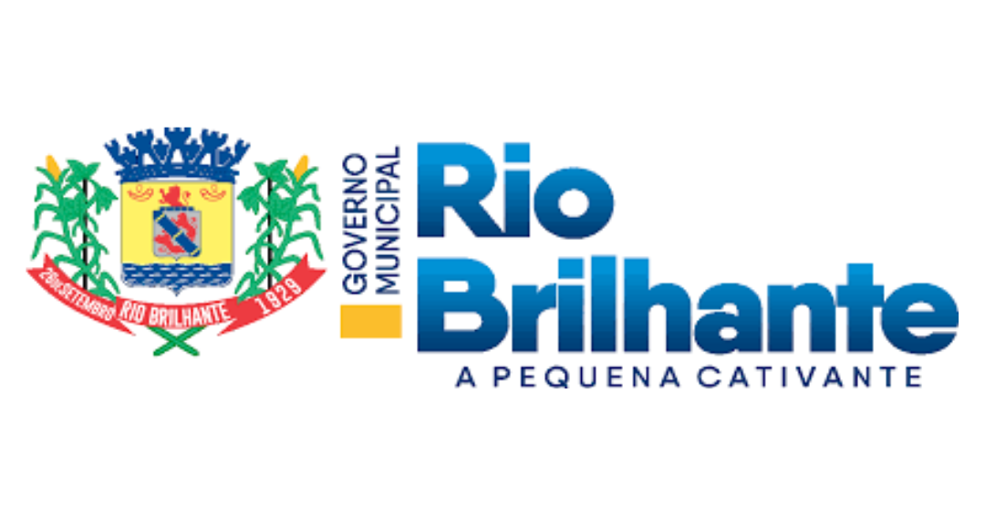 Logotipo cliente Prefeitura de Rio Brilhante.