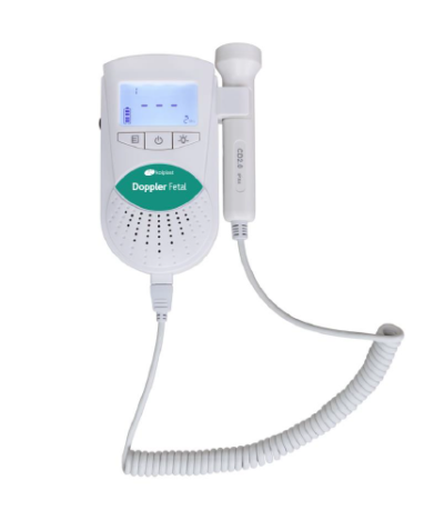 Detector/Doppler Fetal Portátil Digital